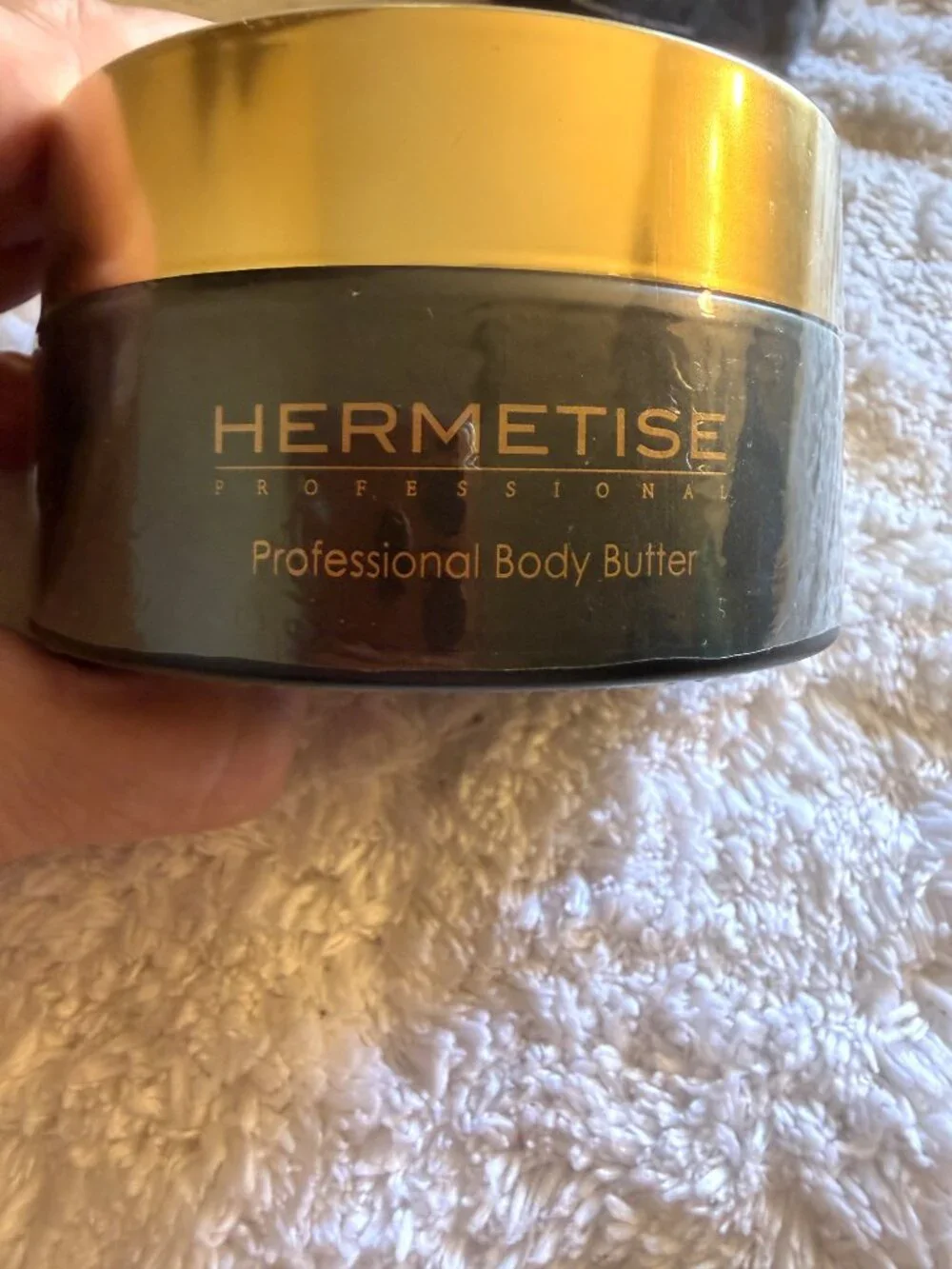 Hermetise Professional Body Butter & Exfoliating Body Scrub Set | New Sealed.